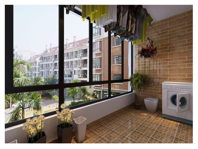 【武漢一家一裝飾】陽(yáng)臺(tái)要不要封？這種做法晾衣服從來(lái)不看天氣！