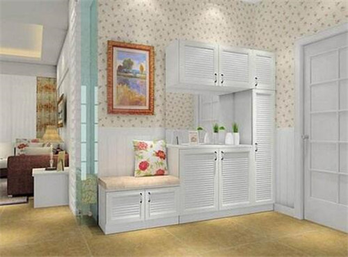 【武漢一家一裝飾】玄關(guān)柜設(shè)計(jì)要點(diǎn)，三大功能合理布置！