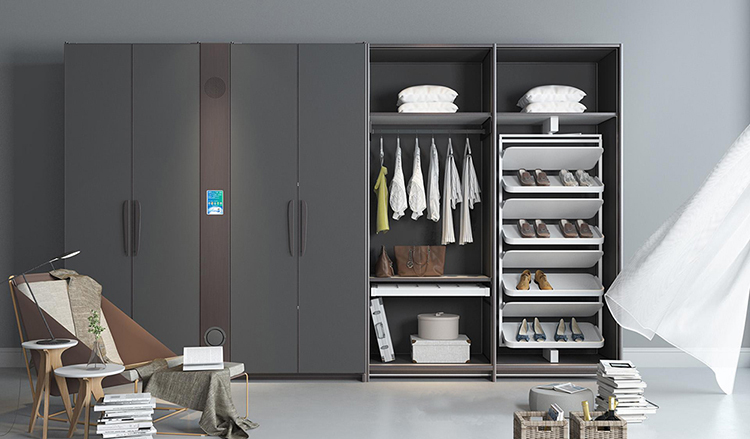 【武漢一家一裝飾】裝修衣柜有必要做到頂嗎？