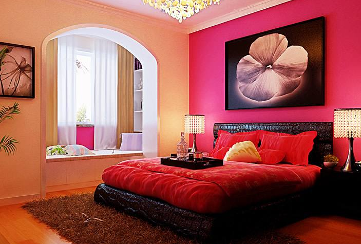 武漢裝修流行顏色 紅色