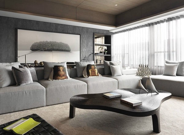 武漢裝修公司350平米別墅簡約裝修風(fēng)格效果解析