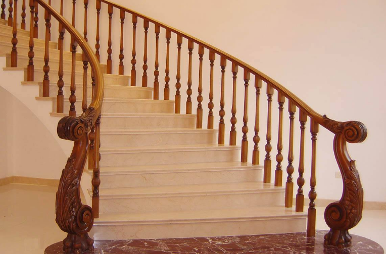 實(shí)木樓梯扶手