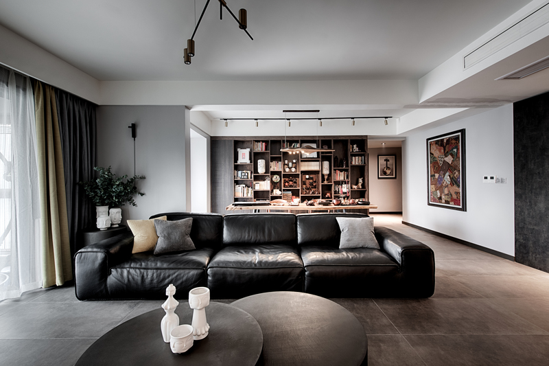 混搭中式風格裝修效果圖