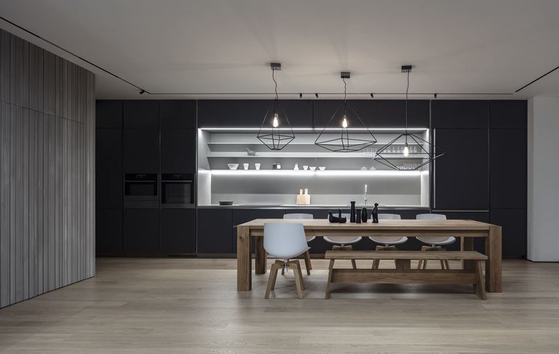 2020年黑白色簡(jiǎn)約風(fēng)格裝修效果圖