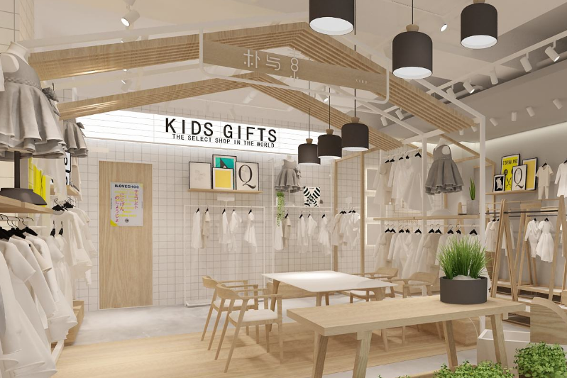 個性童裝店面裝修效果圖 個性化童裝店裝修流程