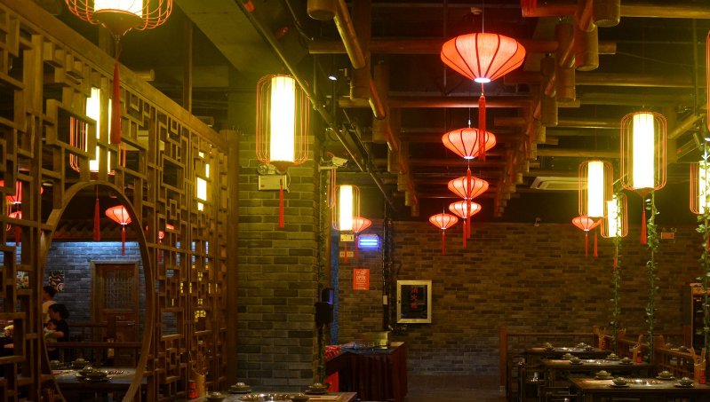 餐飲裝飾設(shè)計(jì)效果圖_餐廳裝修效果圖片