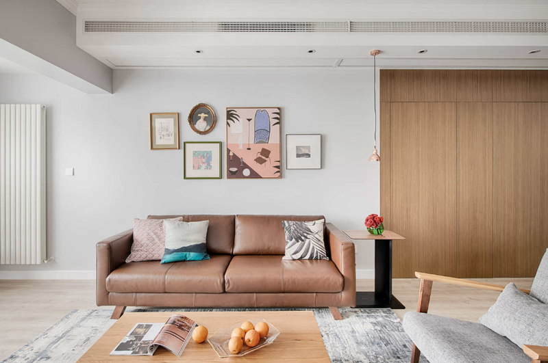 北歐風格臥室內裝修效果圖