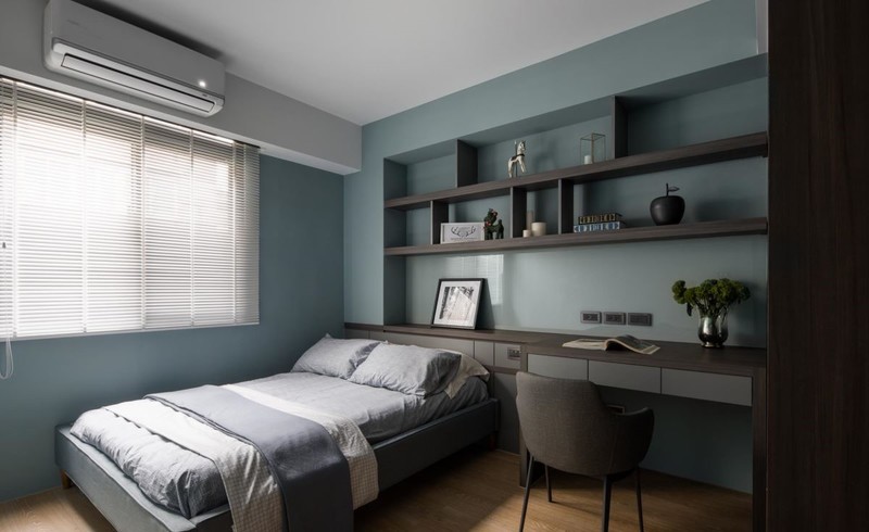 工裝風格臥室內裝修效果圖