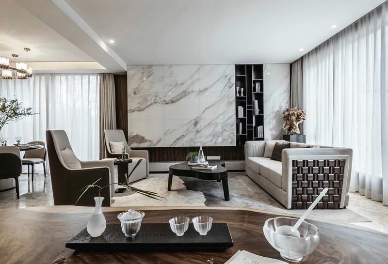 現(xiàn)代中式風格裝修效果圖