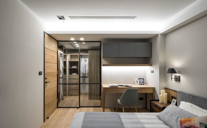 工裝風格臥室內裝修效果圖