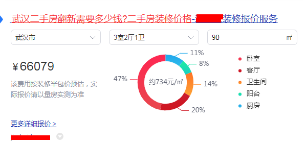 90平米半包裝修價(jià)格
