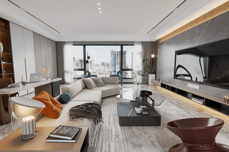 如何打造無主燈客廳？裝修需要多少費用？———武漢裝修公司